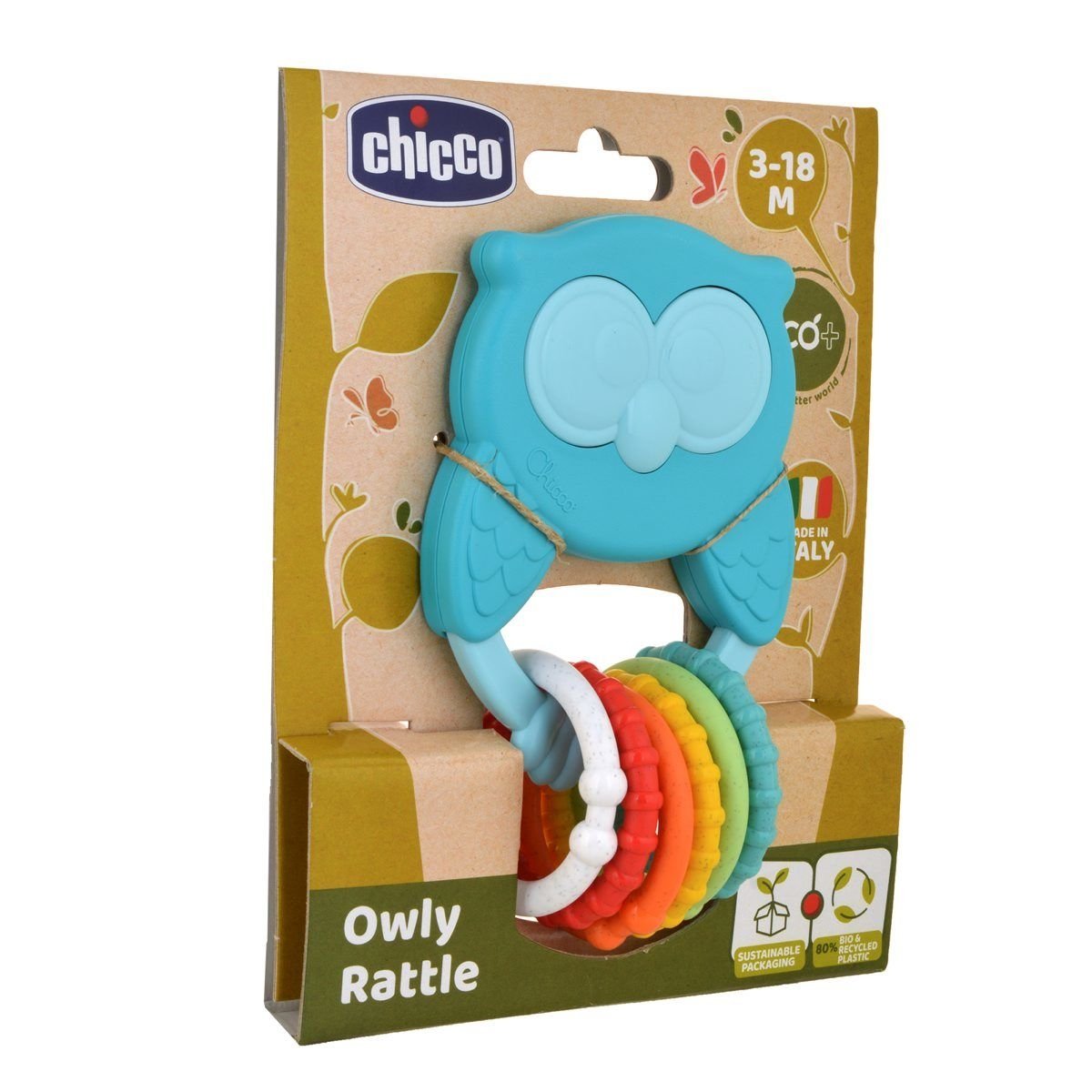 Chicco Eco Rattle, Owly