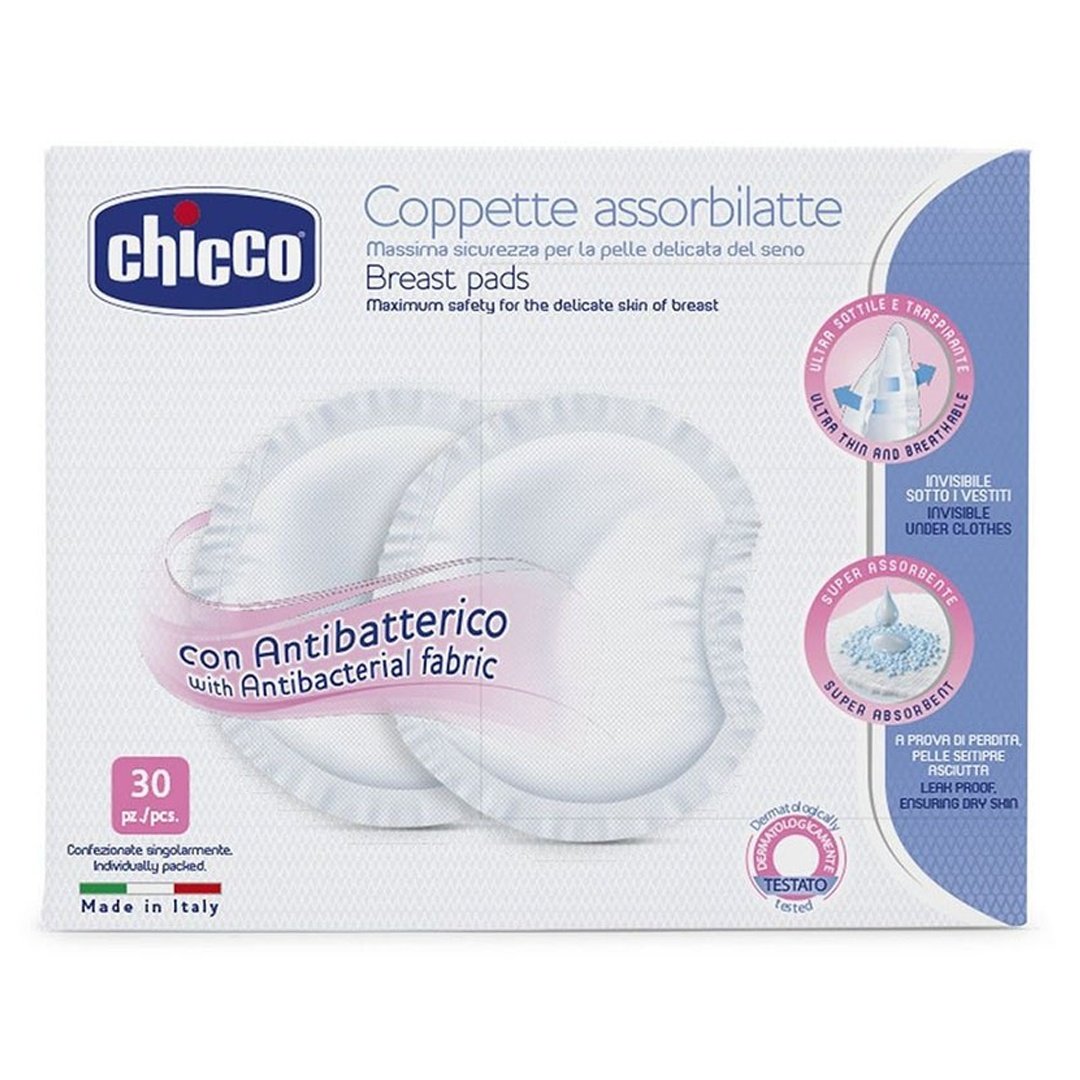 Chicco antibakteriella bröstskydd, 30 st