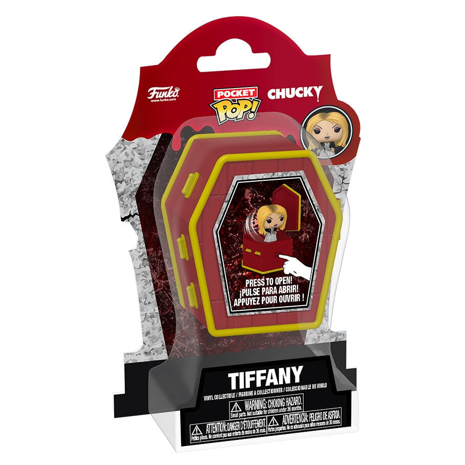 Chucky Tiffany Pocket POP! Vinylfigur – Samlarnyckelring