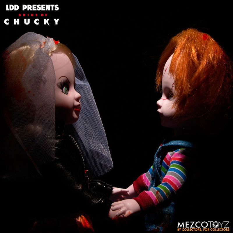 Chucky och Tiffany Living Dead Dolls - 25 cm Figurer Pack