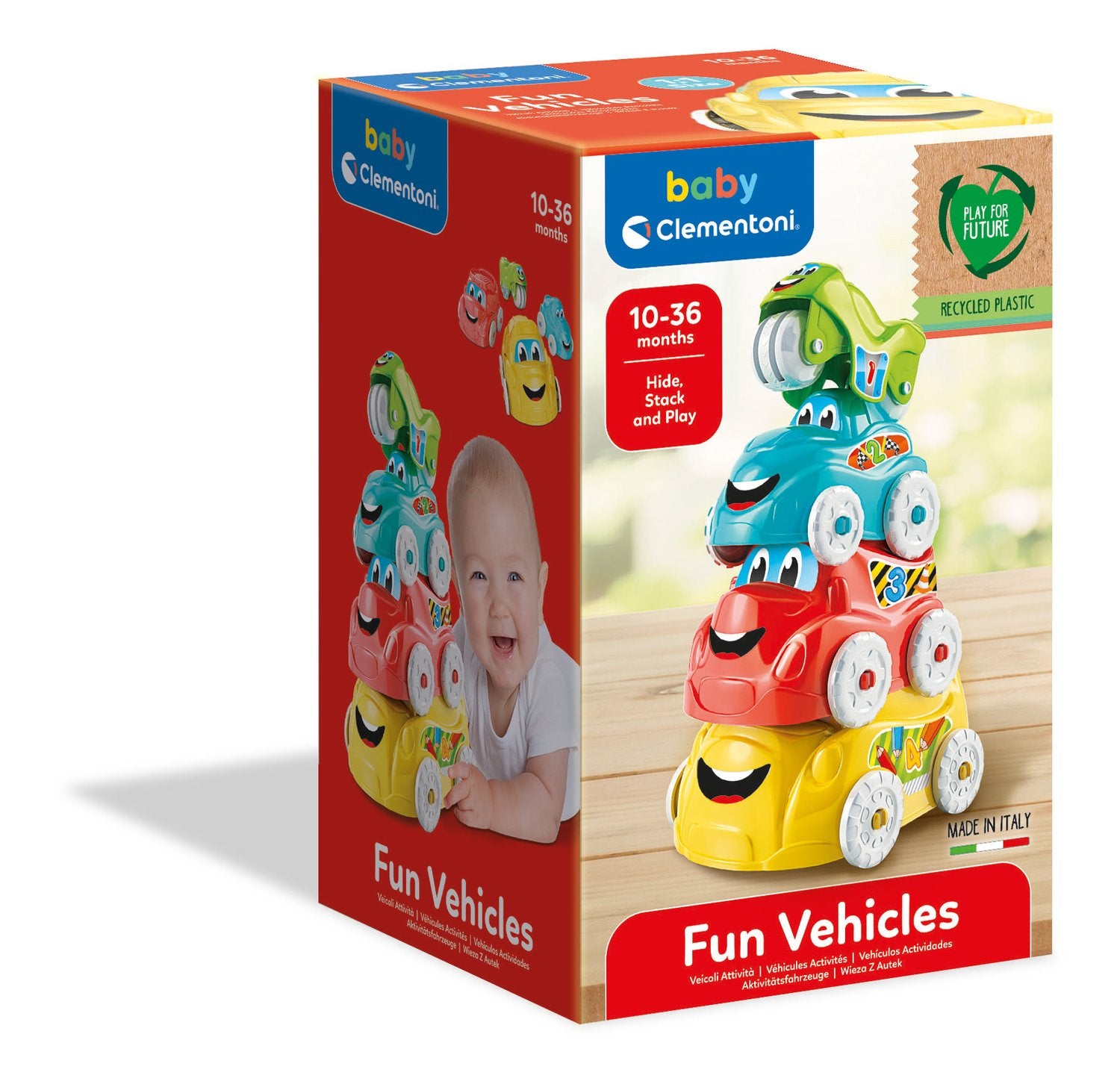 Clementoni Stapelbara Bilar