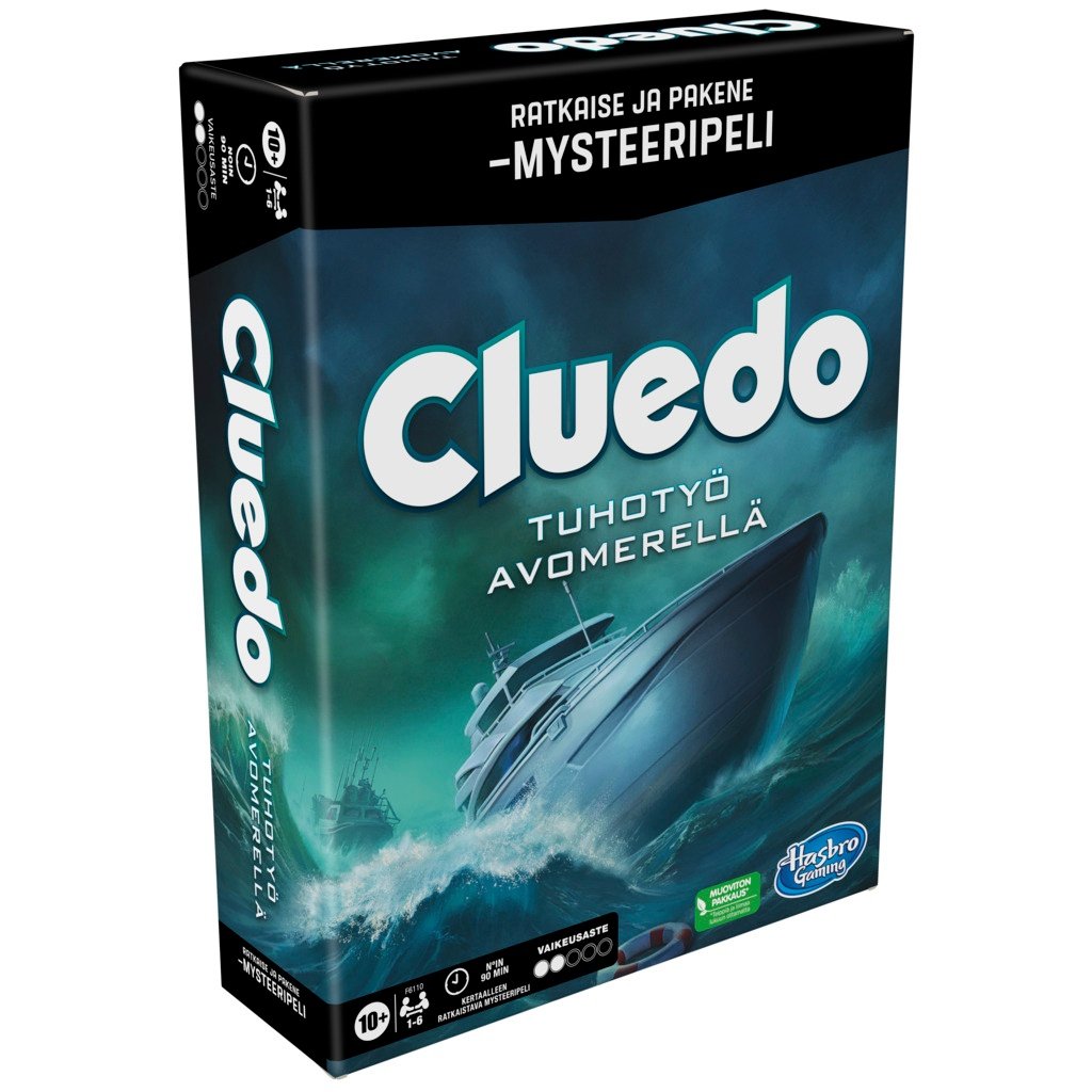 Cluedo Board Game Escape Ss Disaster (på finsk)