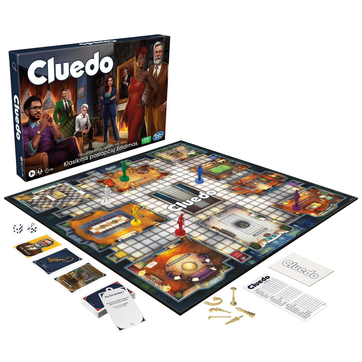 Cluedo The Classic Mystery Game (på litauiska språk.)