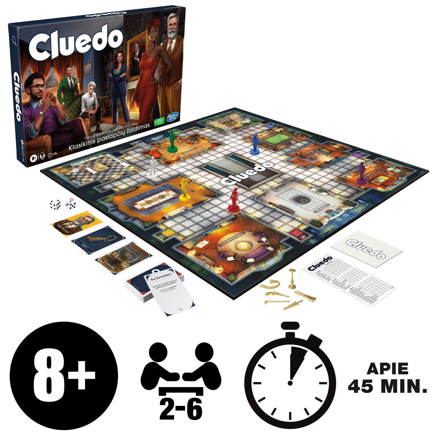 Cluedo The Classic Mystery Game (på litauiska språk.)