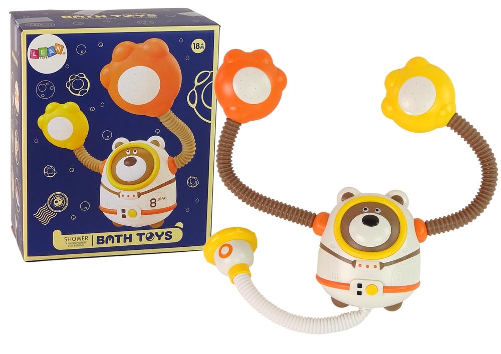 Cosmonaut Teddy Bear: Fun Bath Time Water Toy!