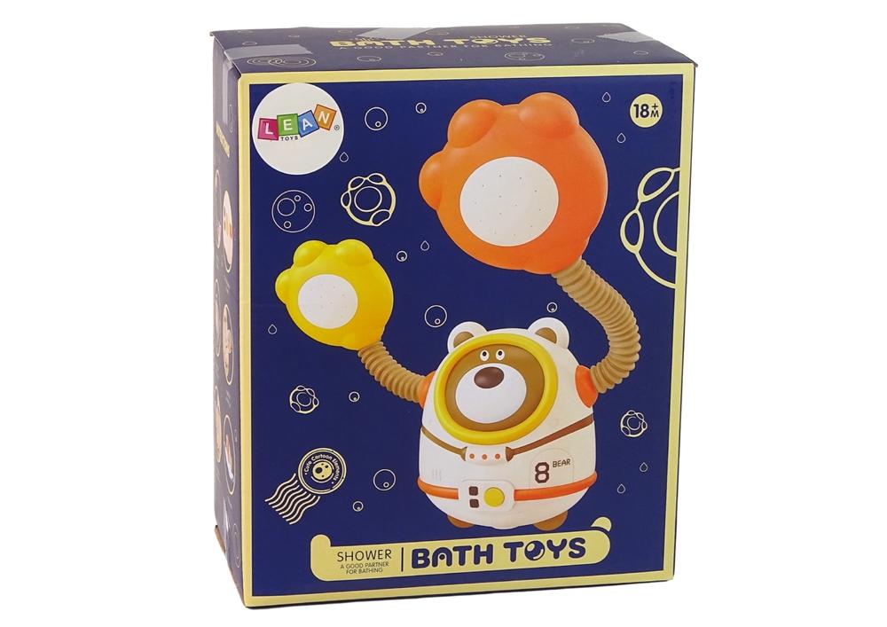 Cosmonaut Teddy Bear: Fun Bath Time Water Toy!