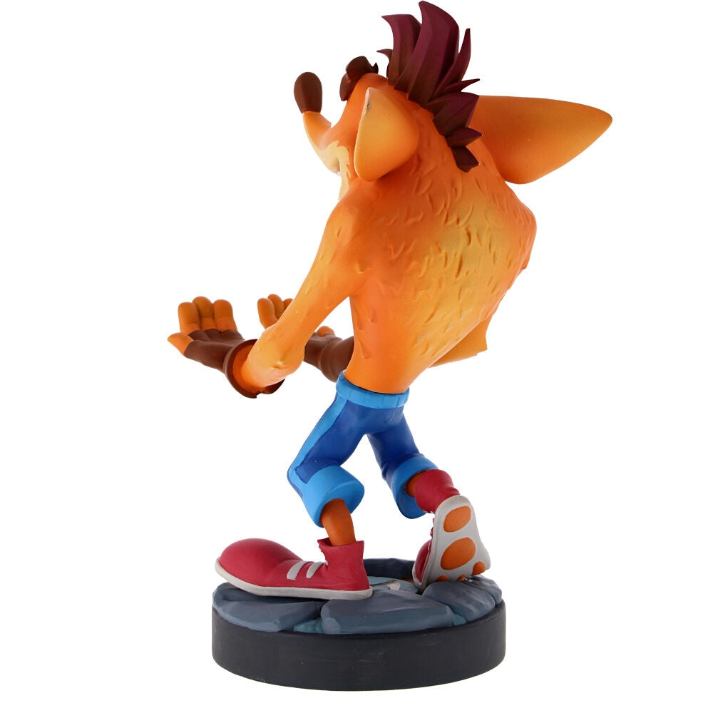 Crash Bandicoot figurklämfäste, 21 cm höjd