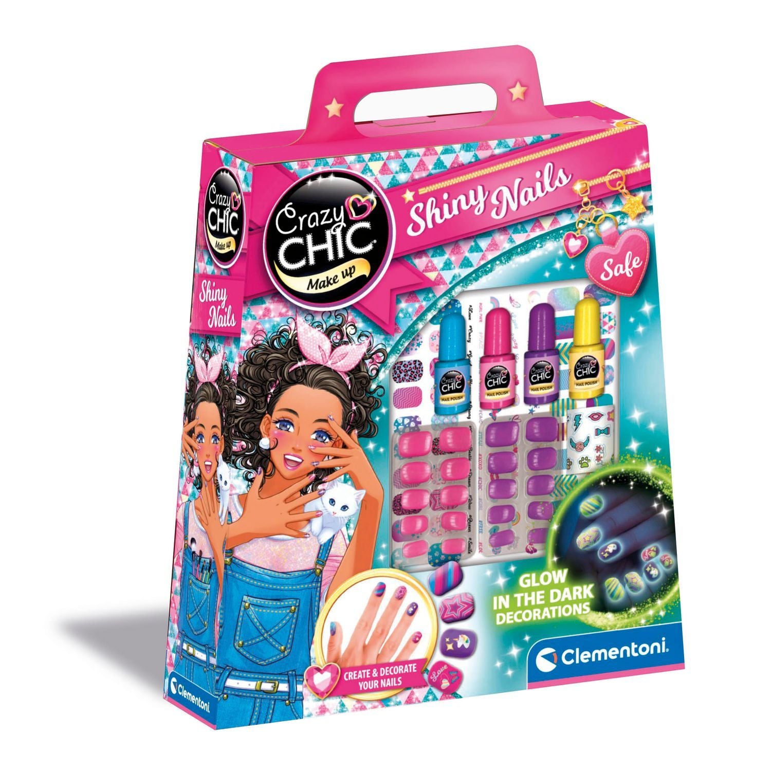 Crazy Chic Nail Kit - Glow In The Dark