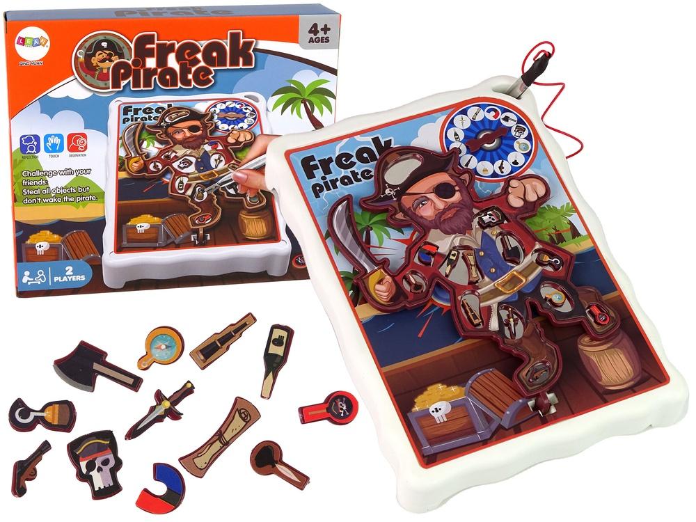 Crazy Pirate Board Game: Præcision, sjov og dygtighed for børn