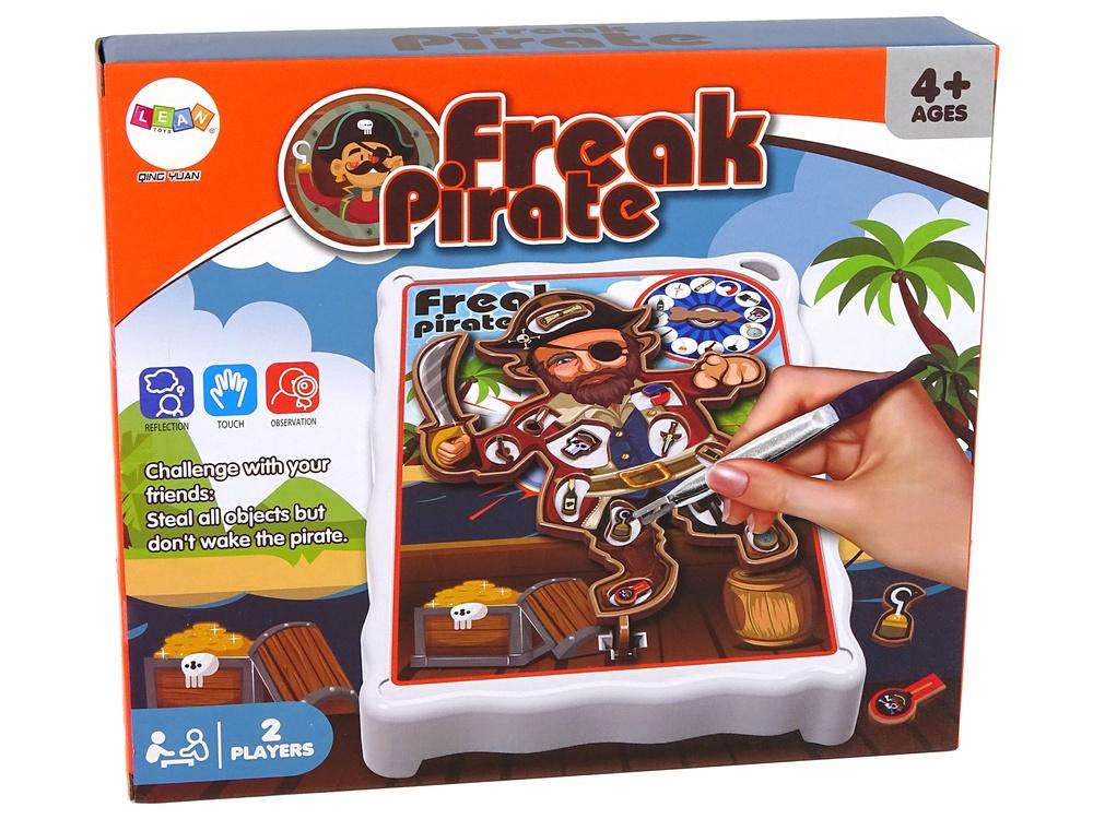 Crazy Pirate Board Game: Precision, roligt och skicklighet för barn