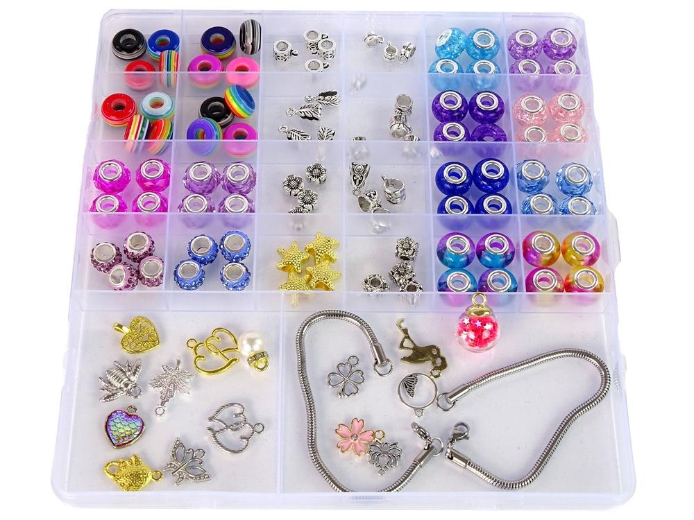 Creative Bead Set: 16 nyanser och hängen för DIY-smycken