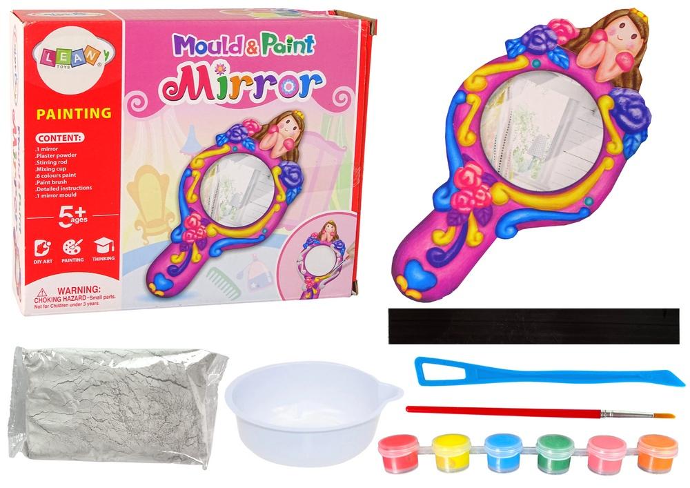 Creative Kids Mirror Kit: Mögel, gips, färger och kul!