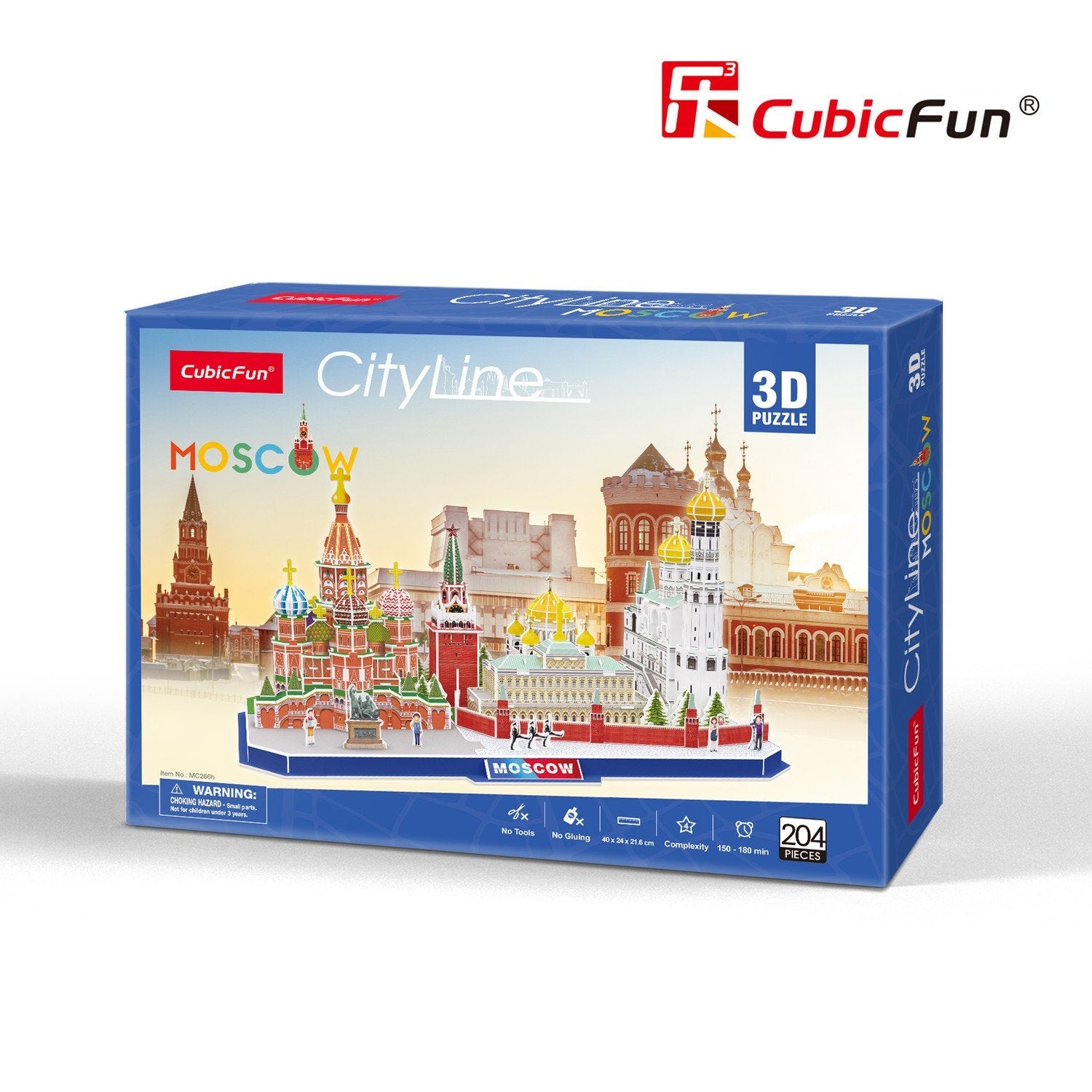 Cubicfun 3D Pussel City Line Moskva