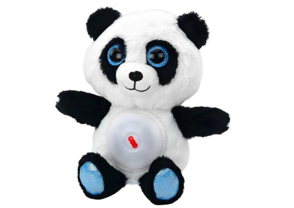 Cuddly Panda Lamp: Søvnhjælp med vuggeviser, 30 cm