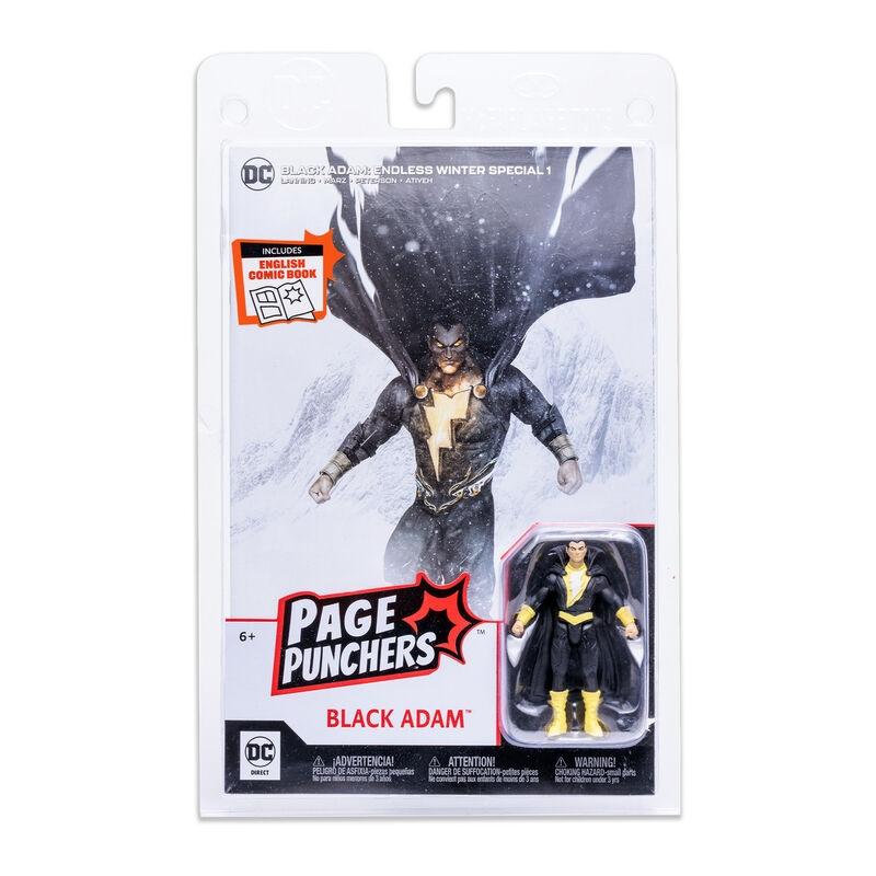 DC Comics Comic Endless + Black Adam figur 7cm