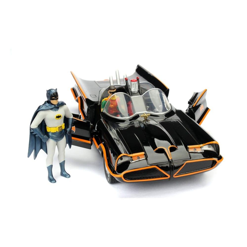 DC Comics Diecast Model 1/24 Batman 1966 klassisk batmobil