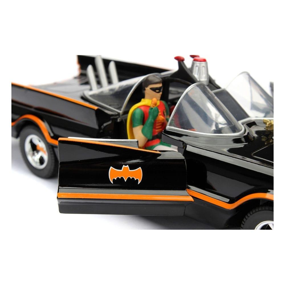 DC Comics Diecast Model 1/24 Batman 1966 klassisk batmobil