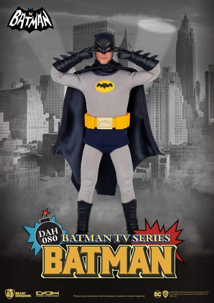 DC Comics Dynamic 8ction Heroes Action Figur 1/9 Batman TV-serie Batman 24 cm