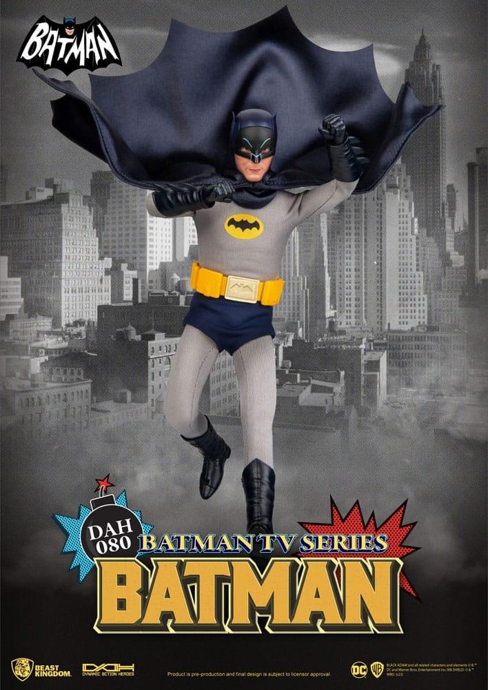 DC Comics Dynamic 8ction Heroes Action Figur 1/9 Batman TV-serie Batman 24 cm