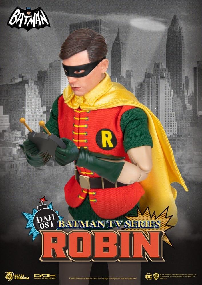 DC Comics Dynamic 8ction Heroes Action Figur 1/9 Batman TV Series Robin 24 cm