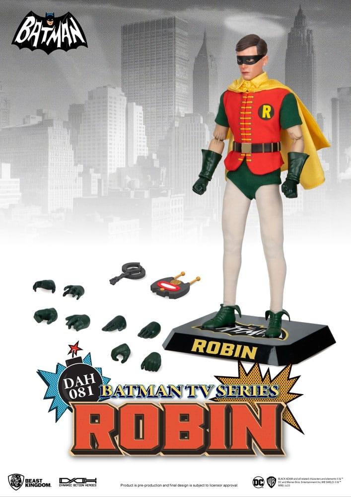 DC Comics Dynamic 8ction Heroes Action Figur 1/9 Batman TV Series Robin 24 cm