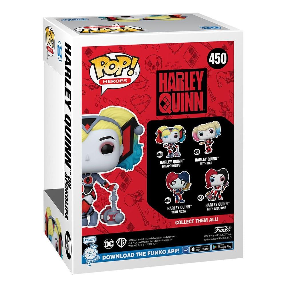 DC Comics: Harley Quinn Overtagelse POP! Heroes Vinyl Figur Harley (Opokolips) 9 cm