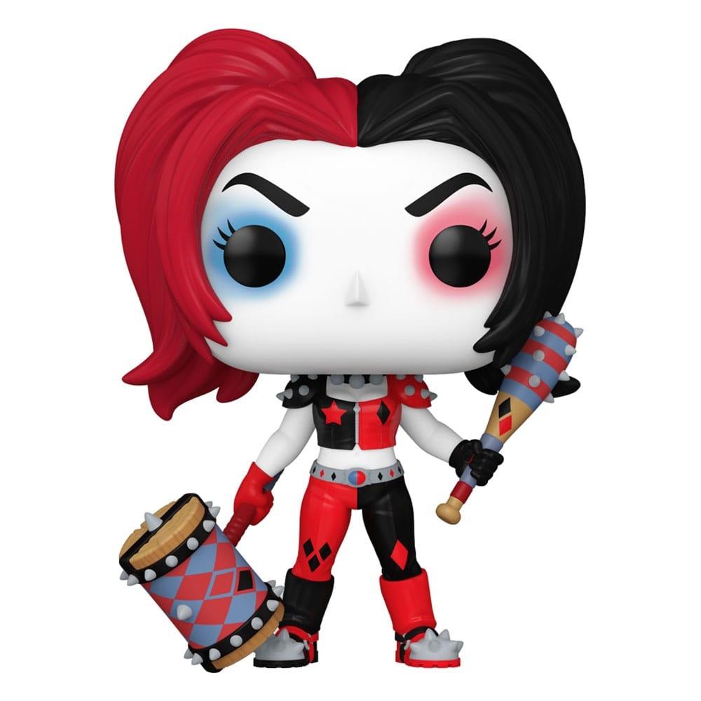 DC Comics: Harley Quinn Takeover POP! Heroes Vinylfigur Harley med vapen 9 cm