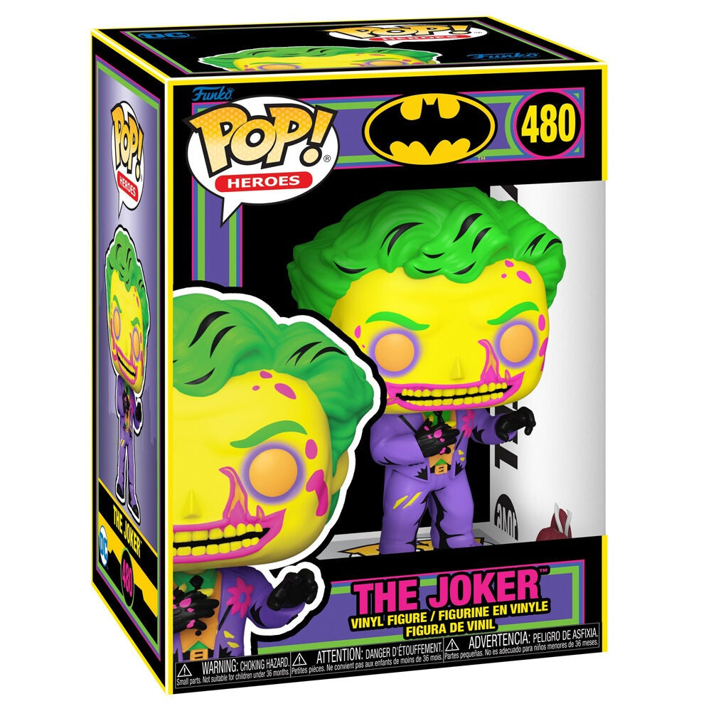 DC Comics Joker Pop! Vinylfigur, 3,75-tums samlarobjekt