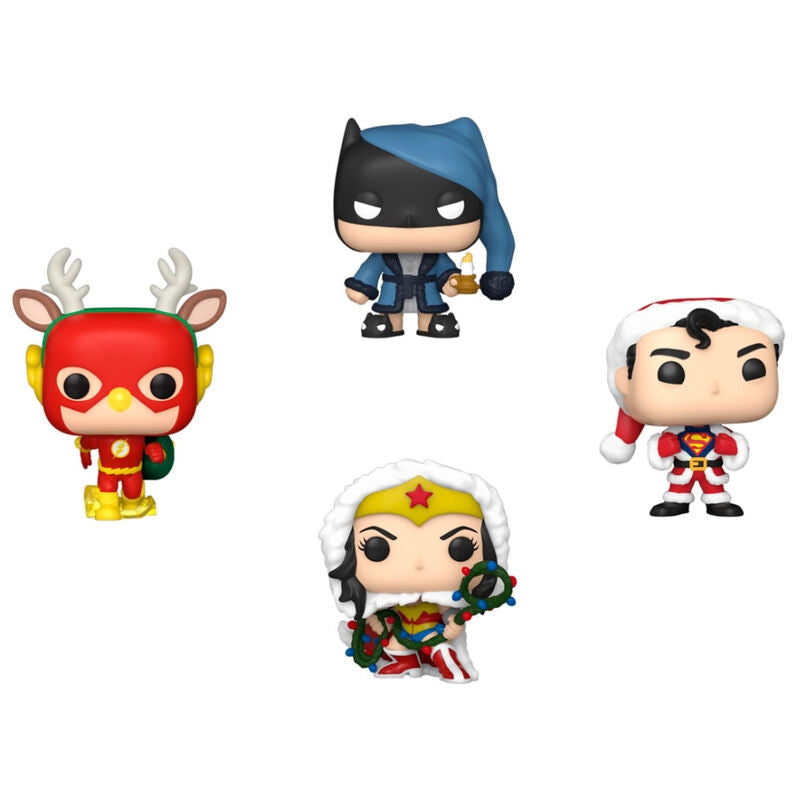 DC Comics Pocket POP-paket: 4 semesterfigurer