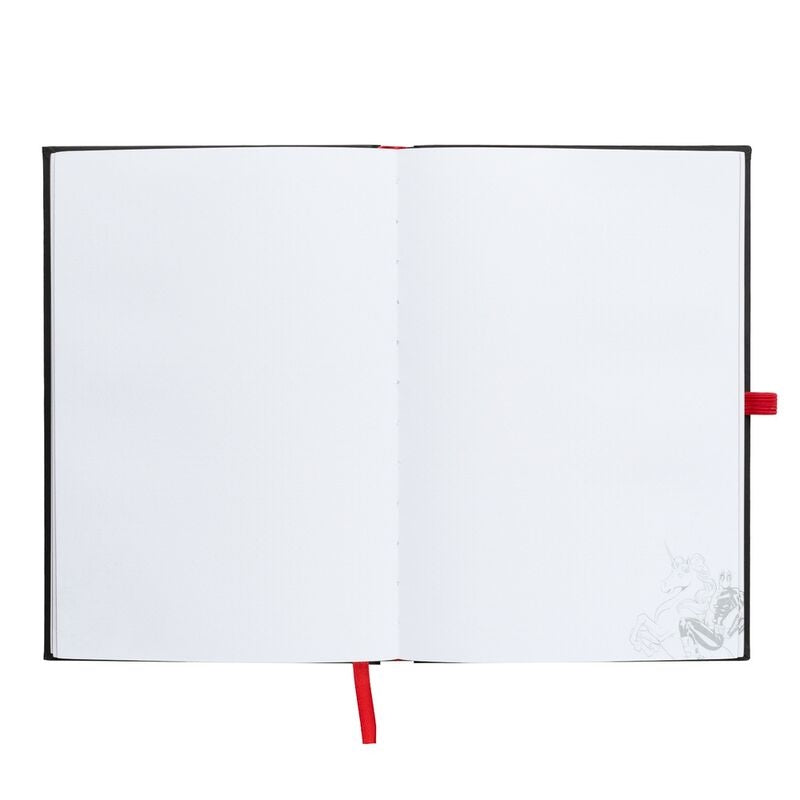 Deadpool A5 Premium LED-anteckningsbok med belysningsskydd