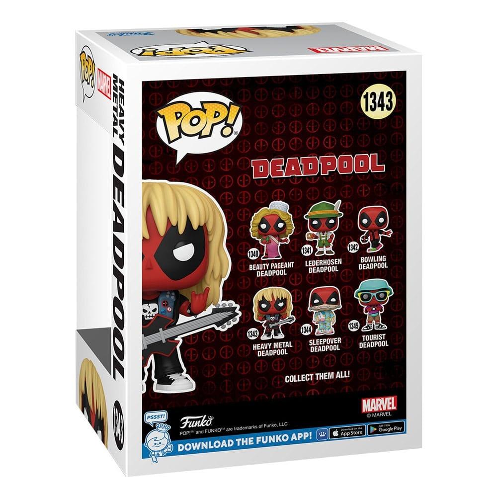 Deadpool Parodi POP! Vinylfigur Metalbånd 9 cm