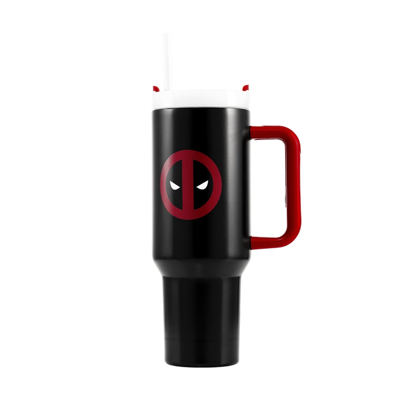 Deadpool isolerad tumbler, 20 oz, håller drycker varma eller kalla