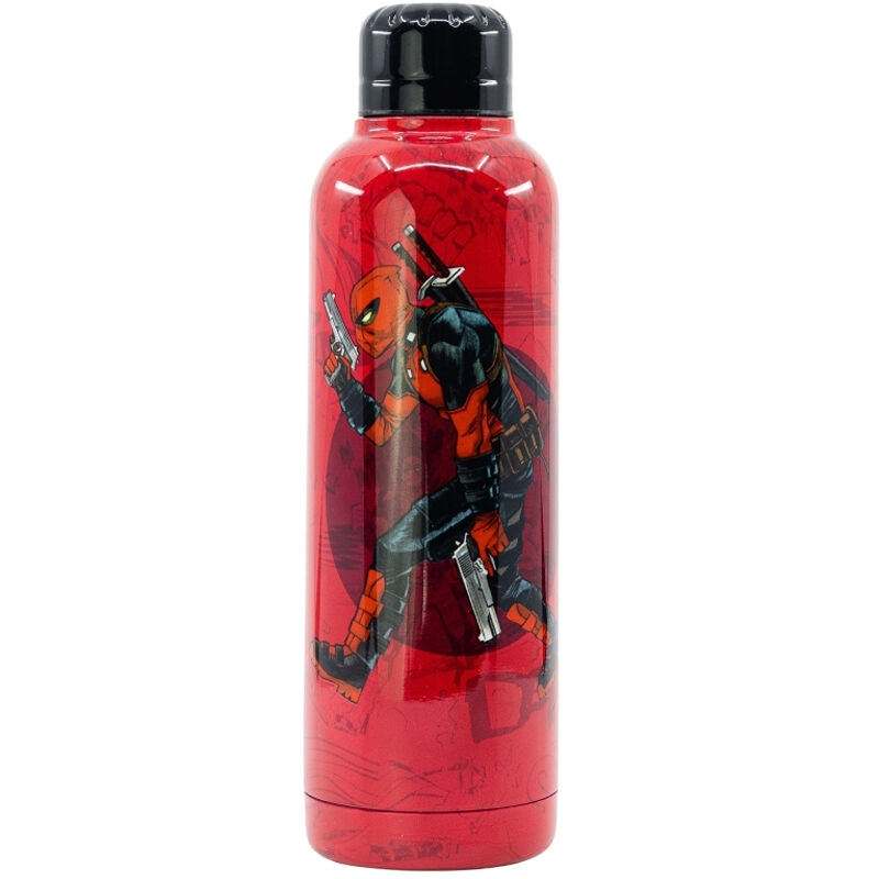 Deadpool vattenflaska i rostfritt stål, 515 ml kapacitet