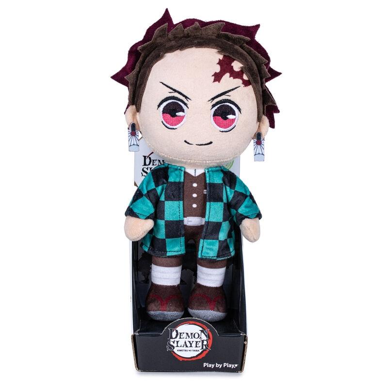 Demon Slayer Kimetsu no Yaiba Tanjiro Kamado plyslegetøj 27 cm