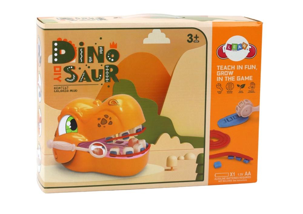 Dinosaur Tandläkare Playdough Set: Roligt rollspel för barn