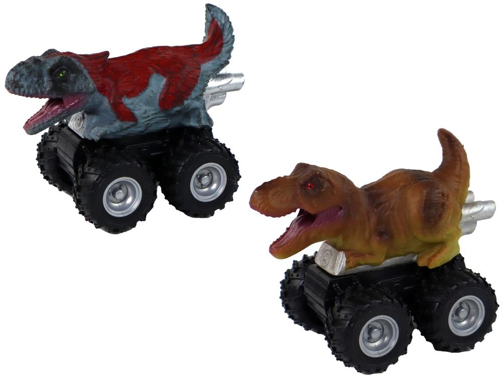 Dinosaurbiler: Friction Drive, flere arter og farver 