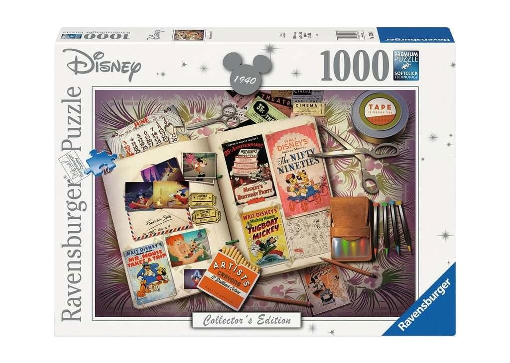 Disney Collector's Edition Jigsaw Puzzle 1940 (1000 bitar)