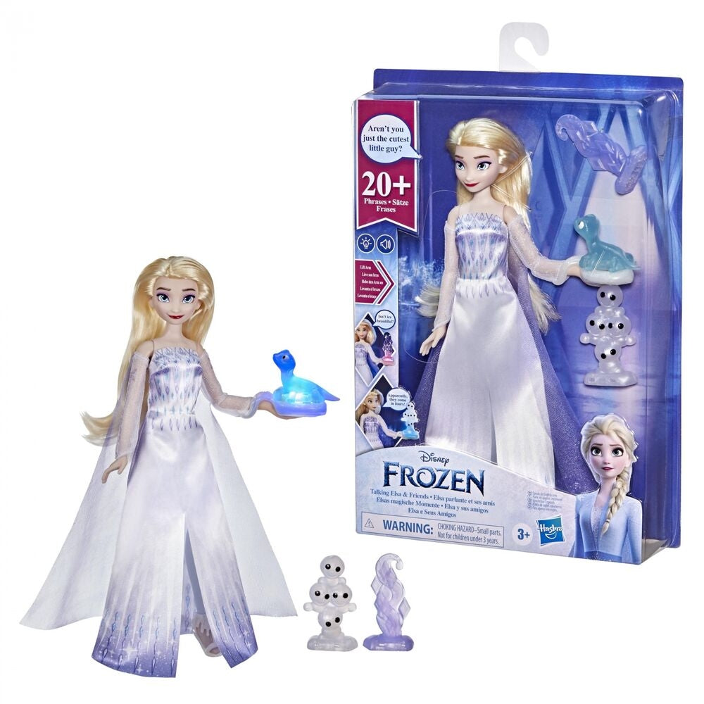 Disney Frozen 2 Elsa Doll med Magic Moments Feature