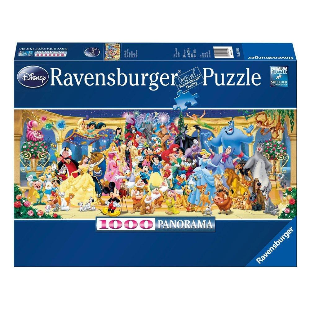 Disney Panorama Jigsaw Puzzle Group Photo (1000 stykker)