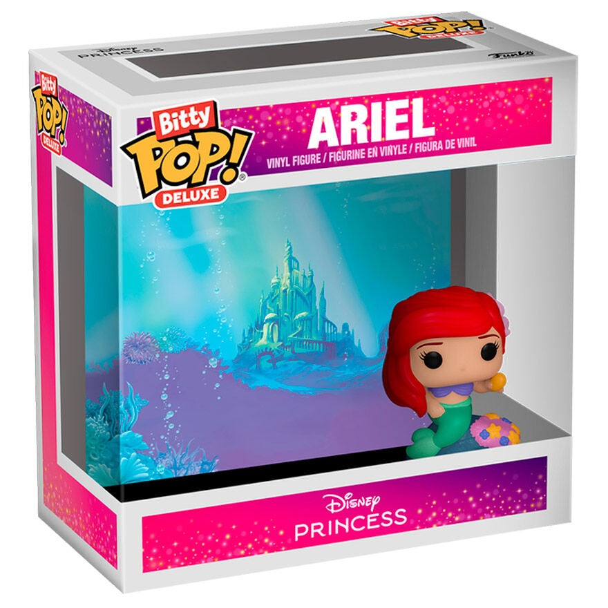 Disney Princess Ariel Deluxe popfigur – samlarbar vinylleksak