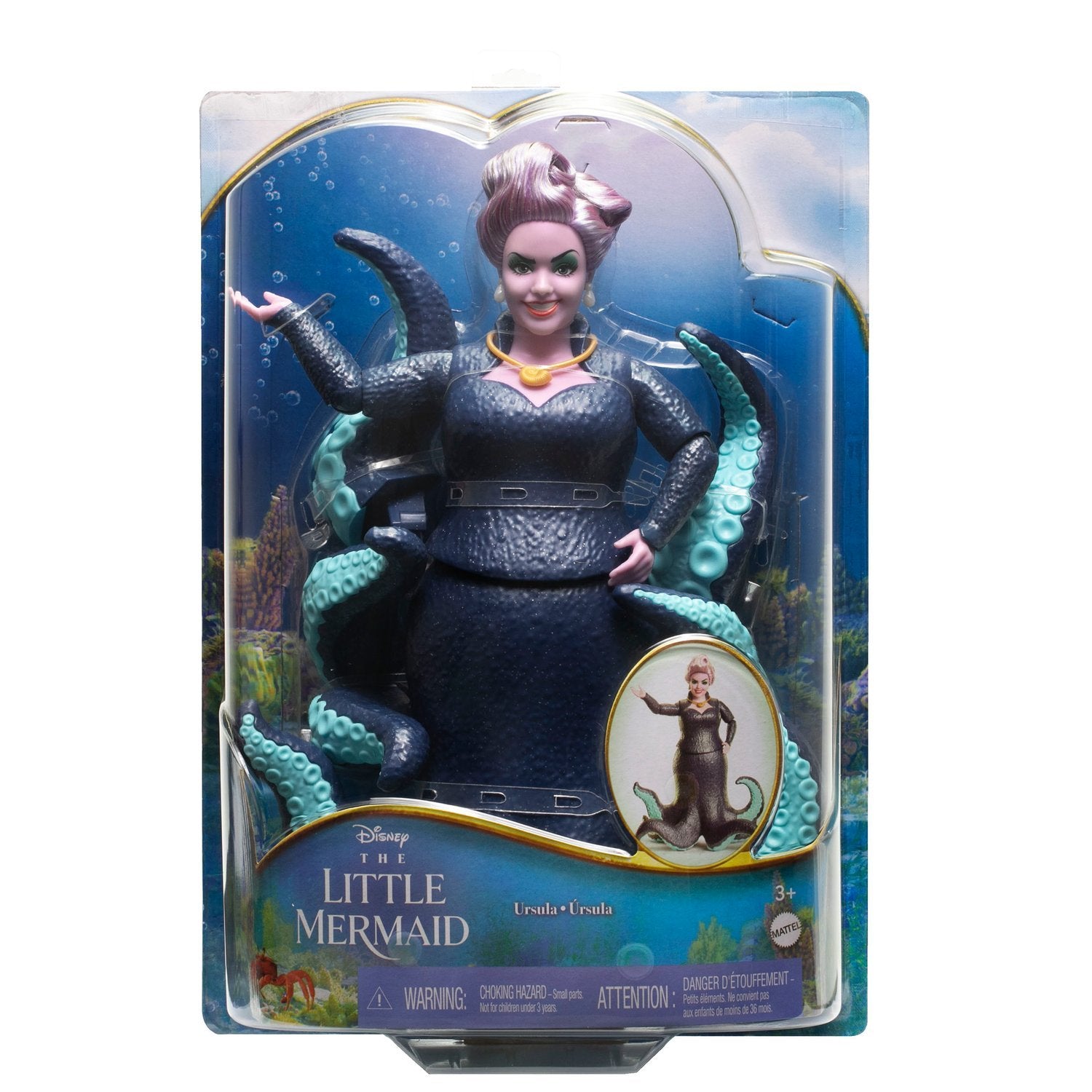 Disney Princess Little Mermaid Ursula Docka