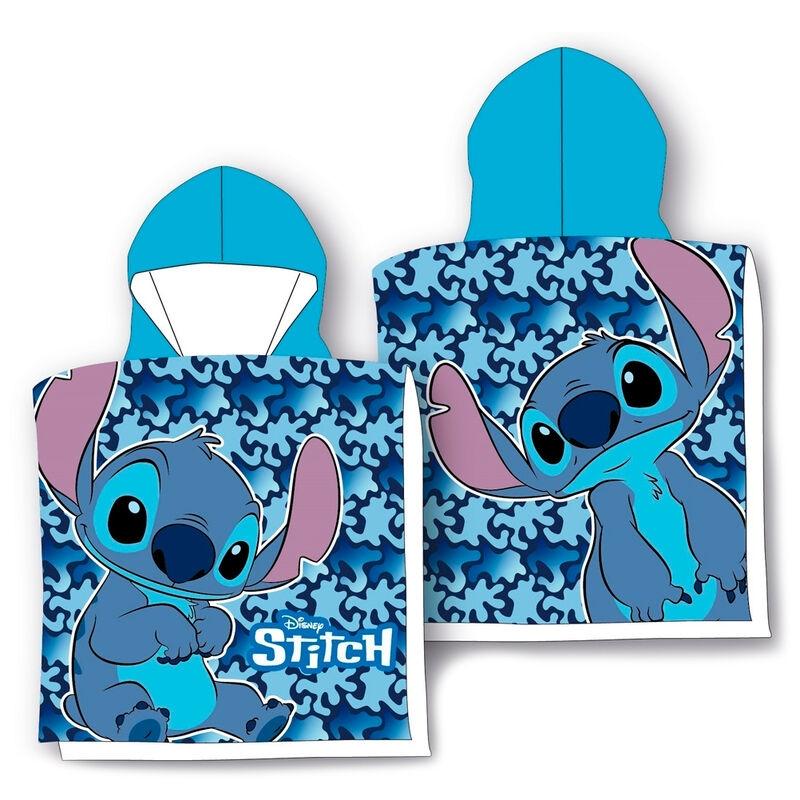 Disney Stitch poncho handduk i mikrofiber