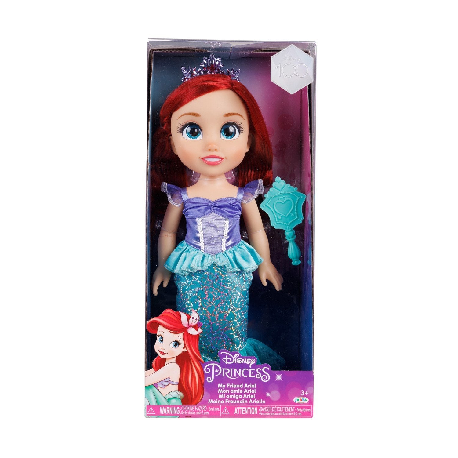 Disney prinsessdocka Ariel, 35 cm