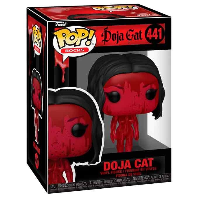 Doja Cat POP-figur – samlarbar vinylleksak, 4-tumsstorlek