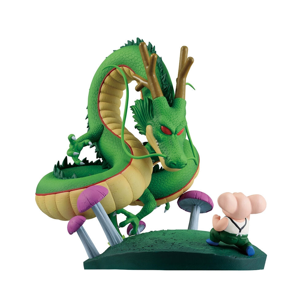 Dragon Ball Ichibansho figur 14 cm Oolong & Shenron samlarobjekt