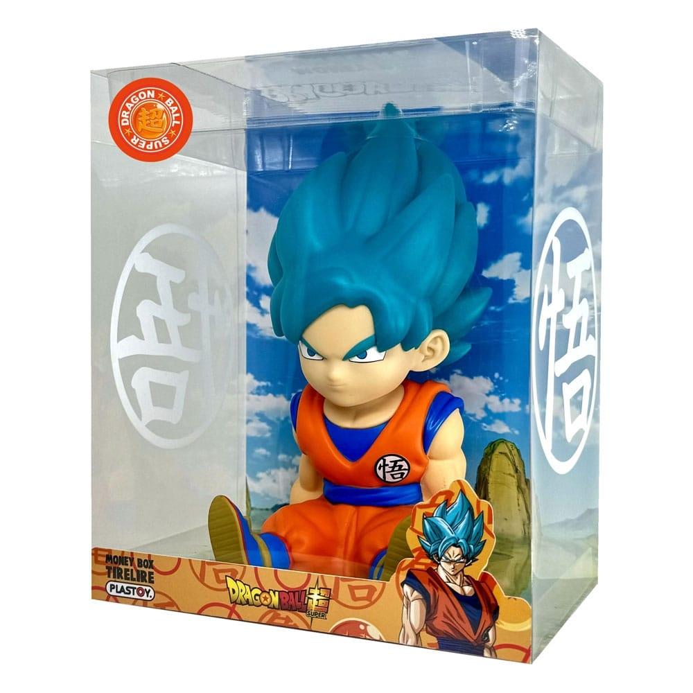 Dragon Ball Myntbank Son Goku Super Saiyan Blå 19 cm