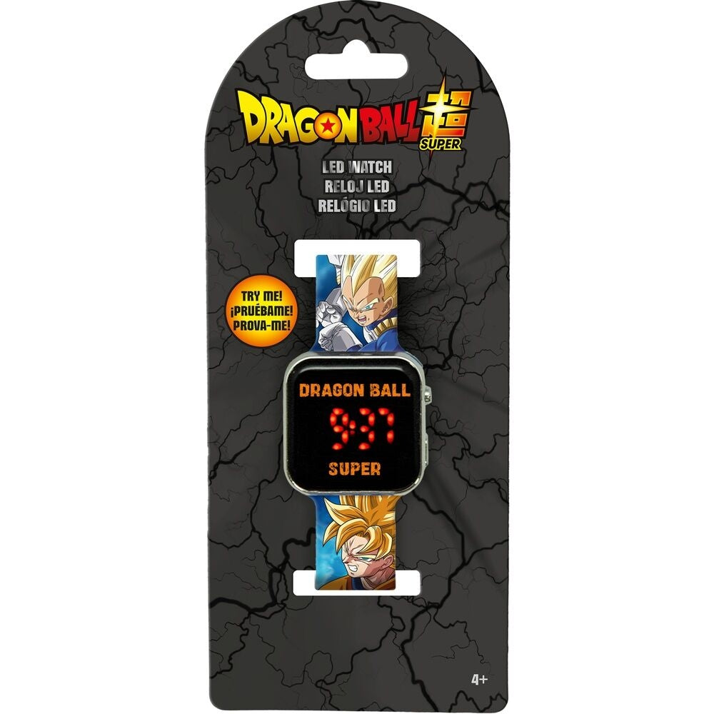 Dragon Ball Super LED-klocka med justerbar rem, vattentät