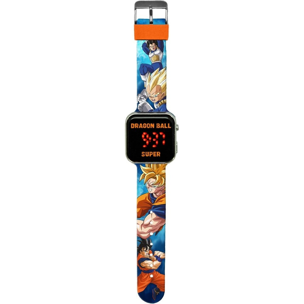 Dragon Ball Super LED-klocka med justerbar rem, vattentät