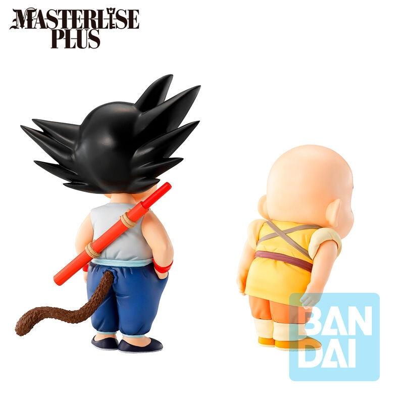 Dragon Ball Training Section Figur, Goku & Krillin, 13 cm