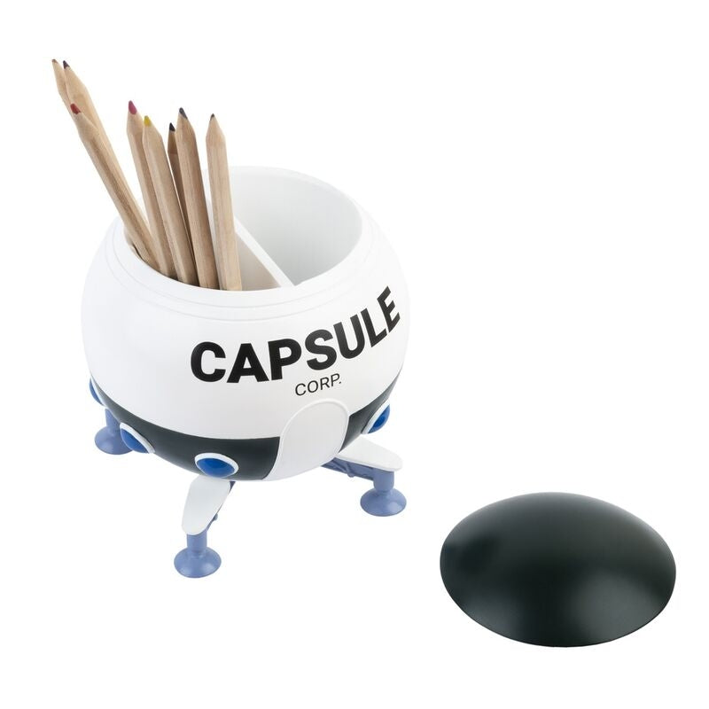 Dragon Ball Z Capsule Corp pennhållare - hållbar, rolig design
